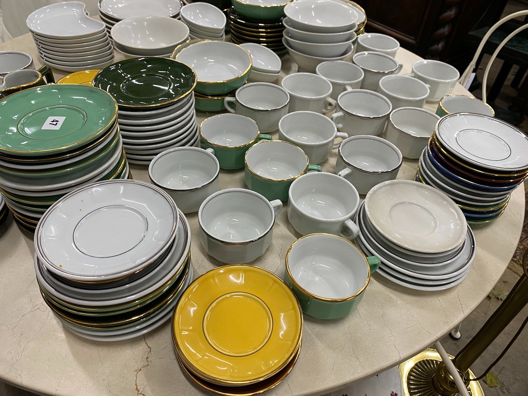 A quantity of assorted tableware, the majority Apilco, France
